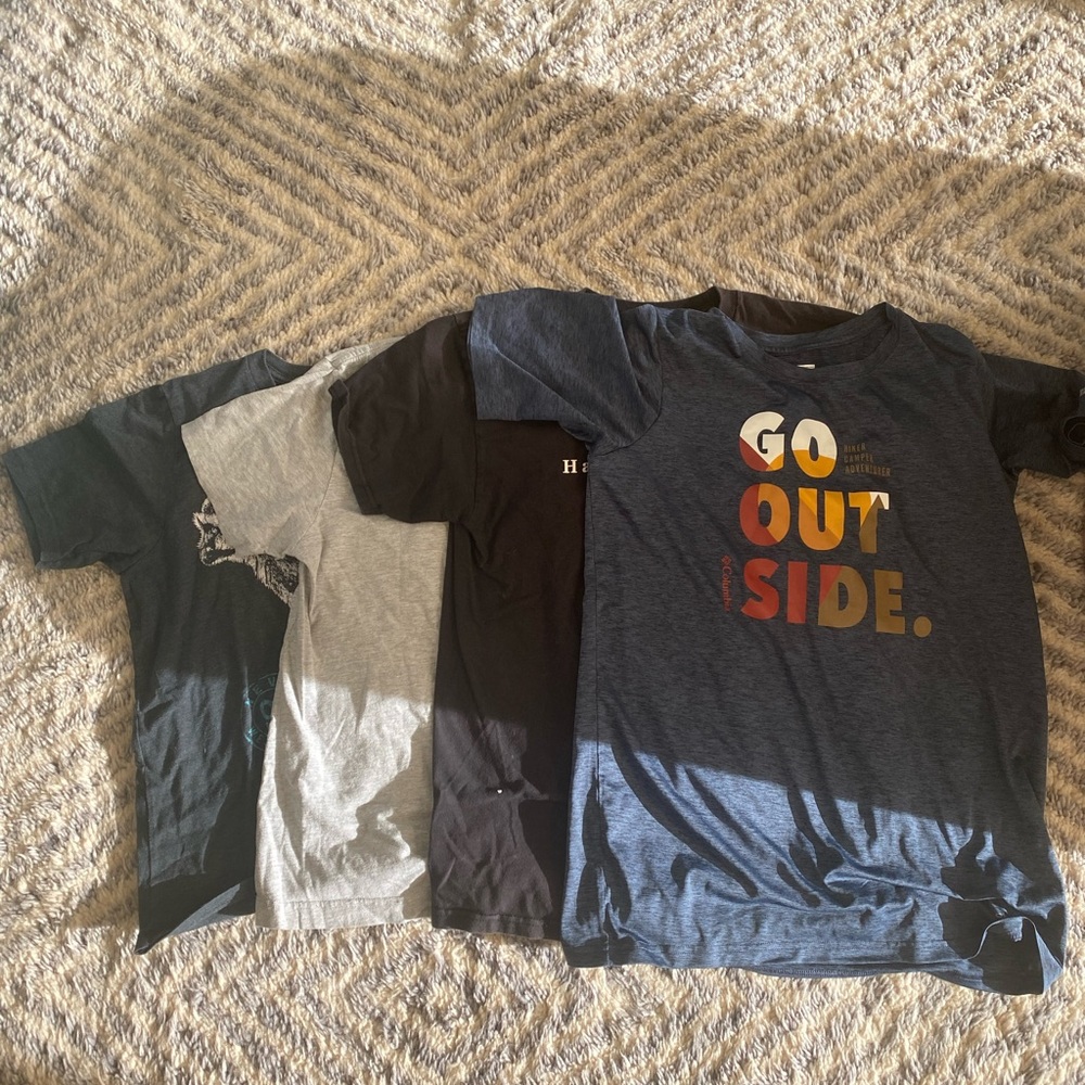 4-Pack Kids’ T-Shirts, Size M-L